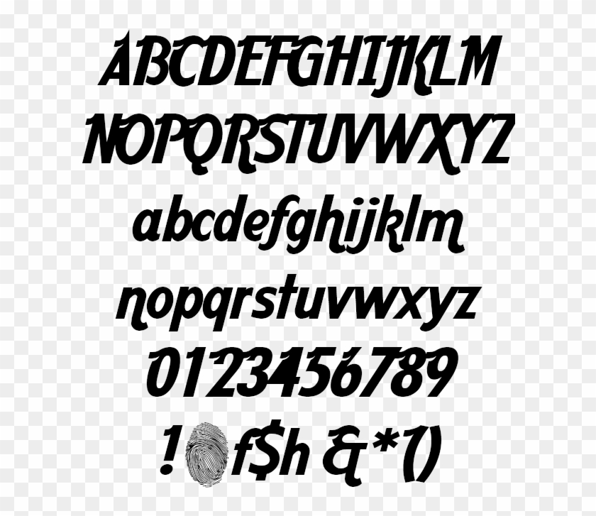 Famous Aardvark Cafe Example - Aardvark Cafe Font Clipart #5426187