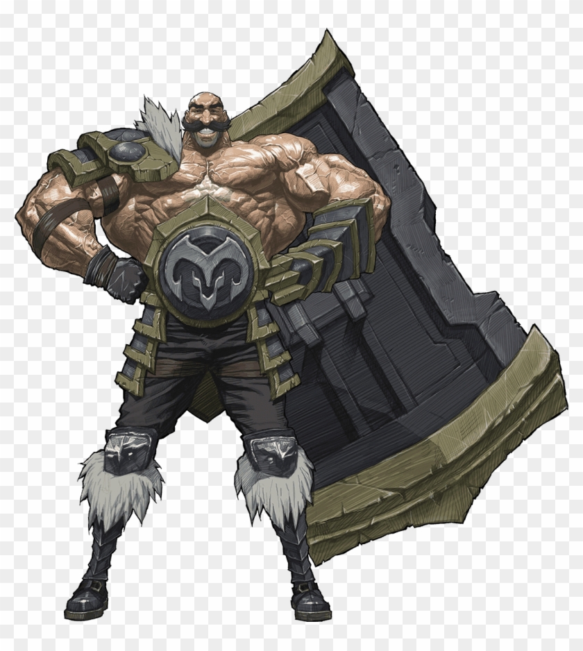That Said, Feedback On The Test Was Quite Positive - Braum League Of Legends Clipart