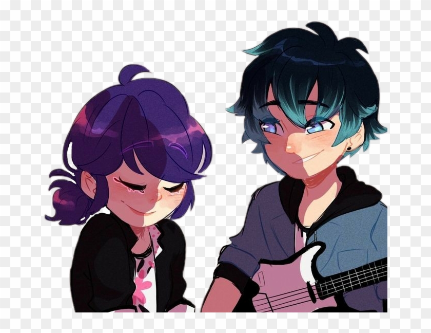 #marinette #luka - Dibujos De Luka Y Marinette Clipart #5426385