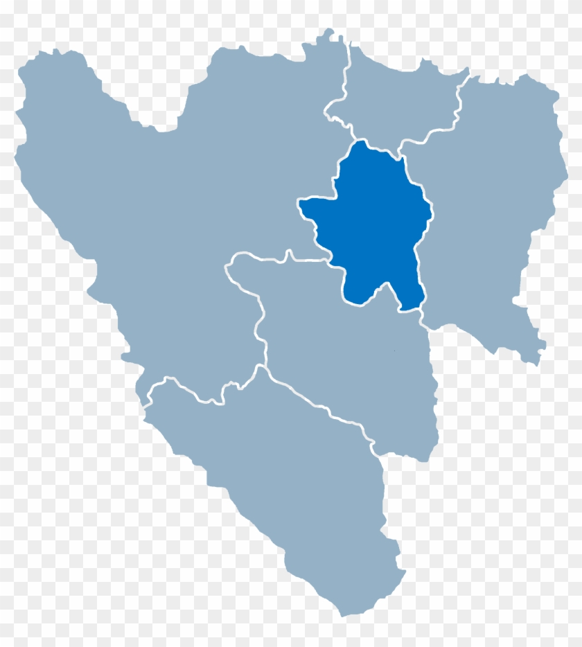 Deanery Of Banja Luka Location Map - Mapa Do Brasil Em Vetor Clipart