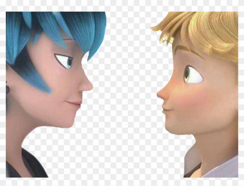 Luka Sticker - Luka Vs Adrien Miraculous Ladybug Clipart #5426500