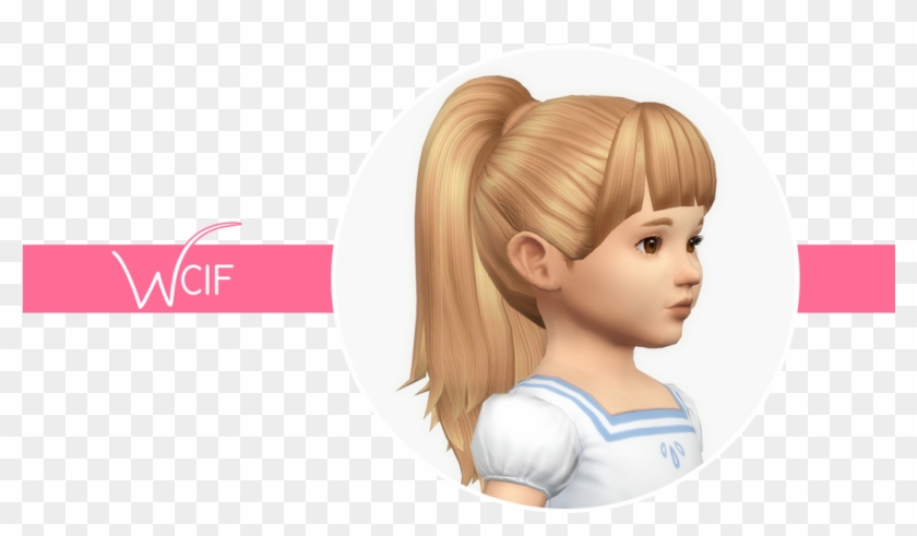 3 I Was Wondering If You Could Tell Me The Cc Hair - Girl Clipart