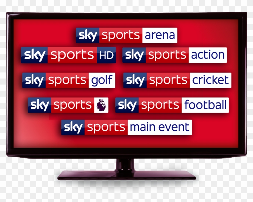 A World Of Sport At Your Fingertips - Led-backlit Lcd Display Clipart