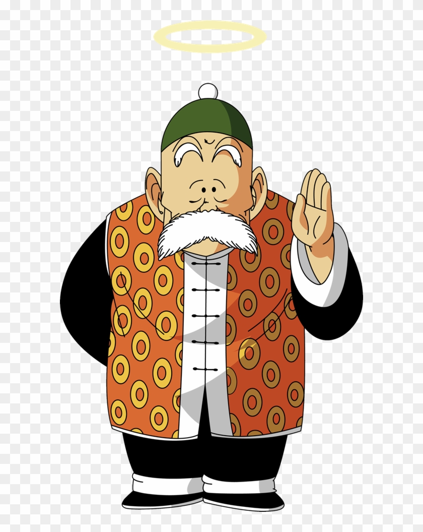 Grasndfather Confused Png - Dragon Ball Abuelo Gohan Clipart