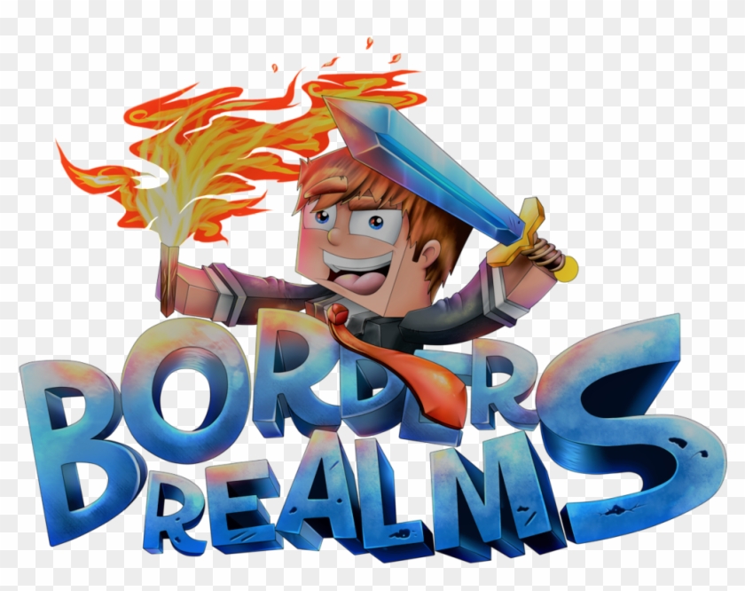 Borderrealms Is A New Skyblock Server Which Will Soon - Illustration Clipart #5427011