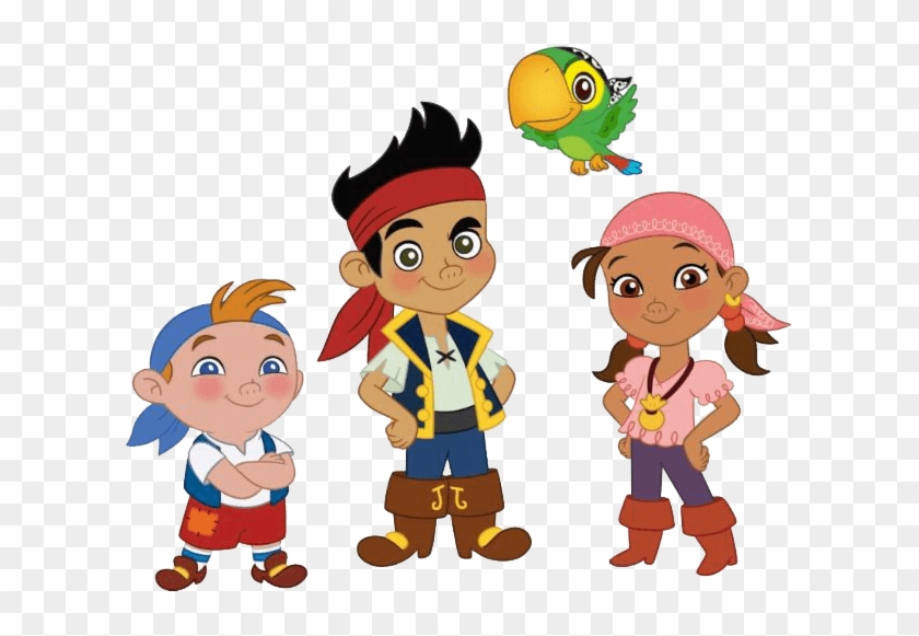 Jake & The Never Land Pirates Clipart - Jake Izzy Cubby Skully - Png Download