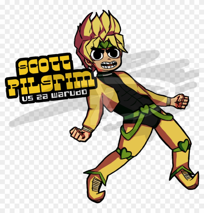 Za Warudo Png - Scott Pilgrim Art Clipart