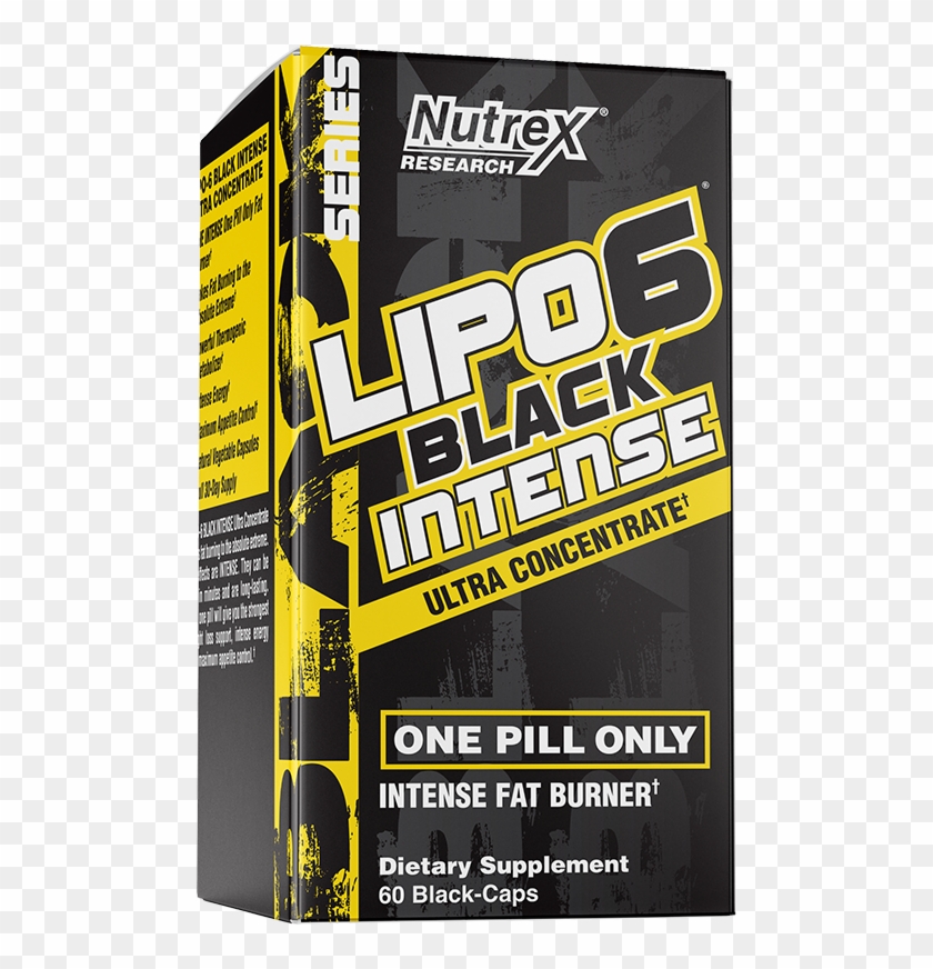 Lipo-6 Black Intense - Flyer Clipart #5427808