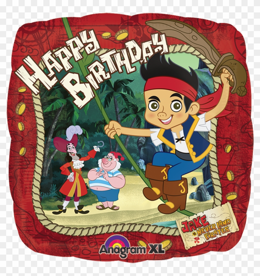 Jake And The Never Land Pirates Bday - Jake And The Neverland Pirates Plate Clipart
