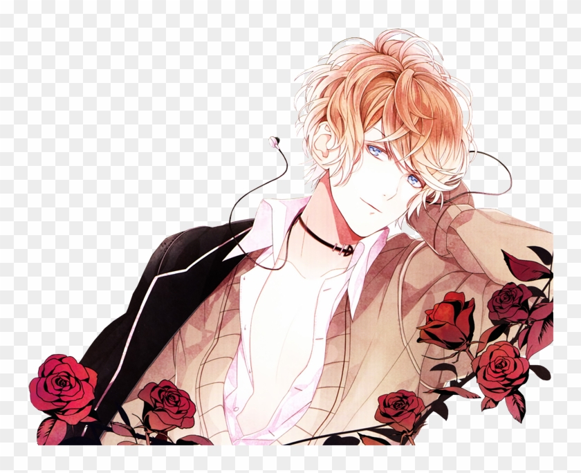“ Transparent Shu 4 U ” - Shu Sakamaki With Rose Clipart