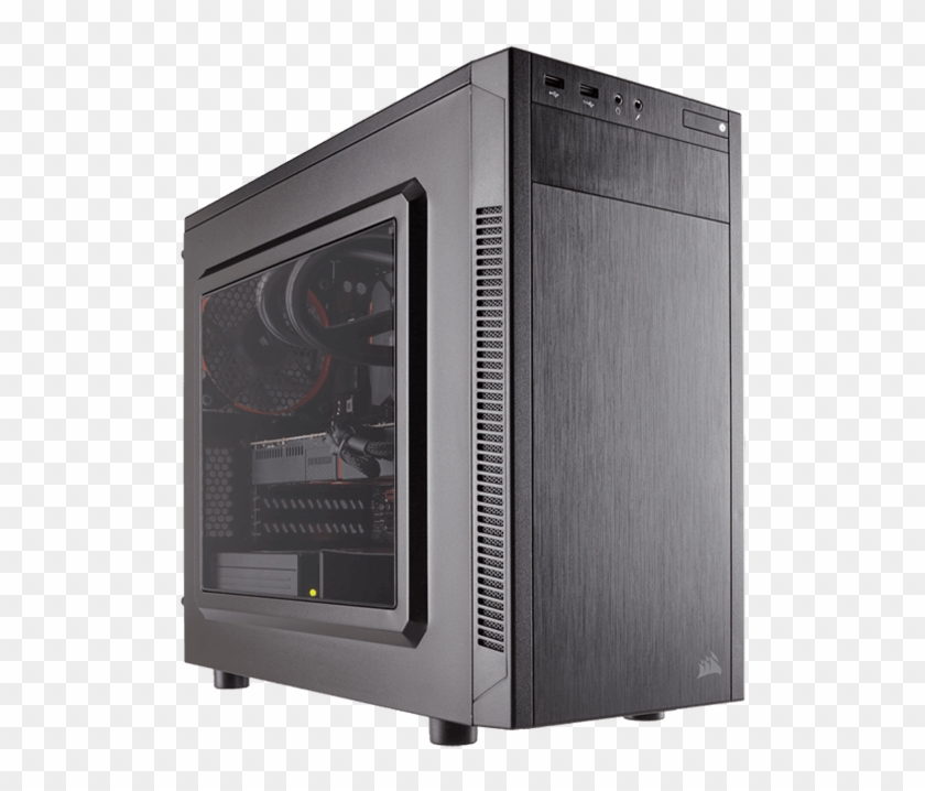 Intel H310 Mini Workstation Pc - Corsair Carbide 88r Micro Atx Clipart