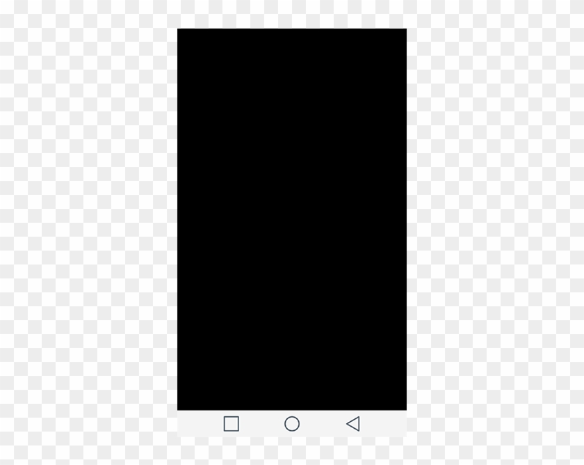 Screen Saver Appears As A Black Screen To Ease Your - Smartphone Clipart