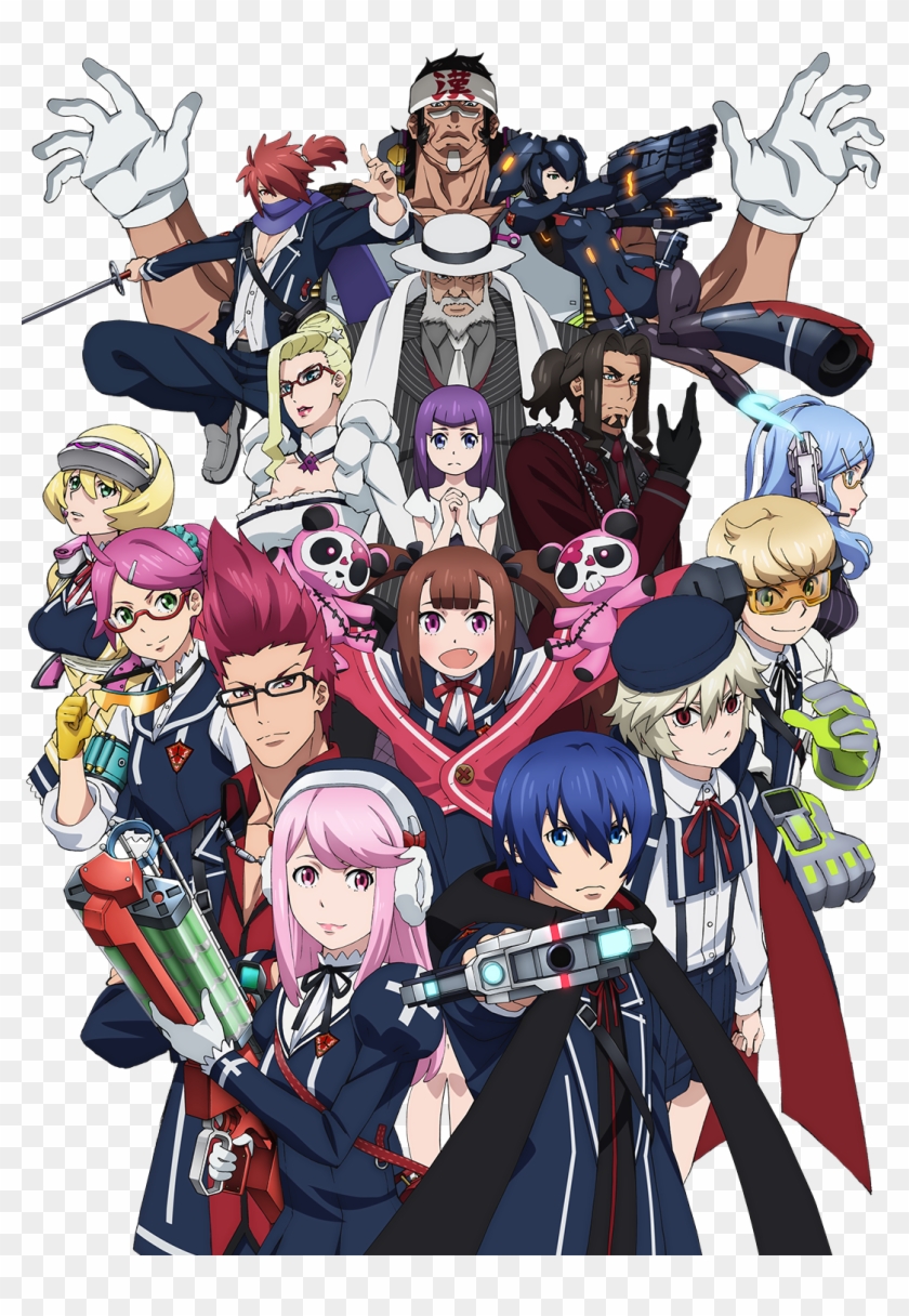 Banned - Gunslinger Stratos Clipart