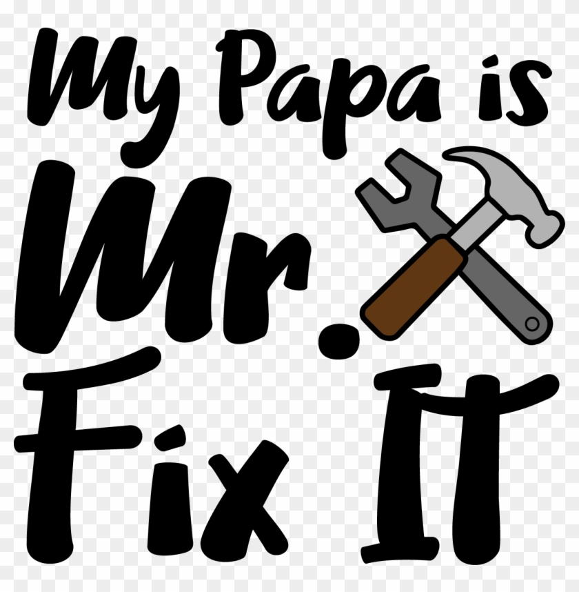 Grandpa Svg Fix It Clipart #5429519