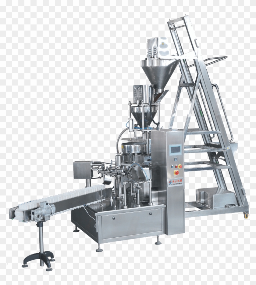 Pickled Vegetable Weighing And Packaging Machine - Machine Tool Clipart #5430405