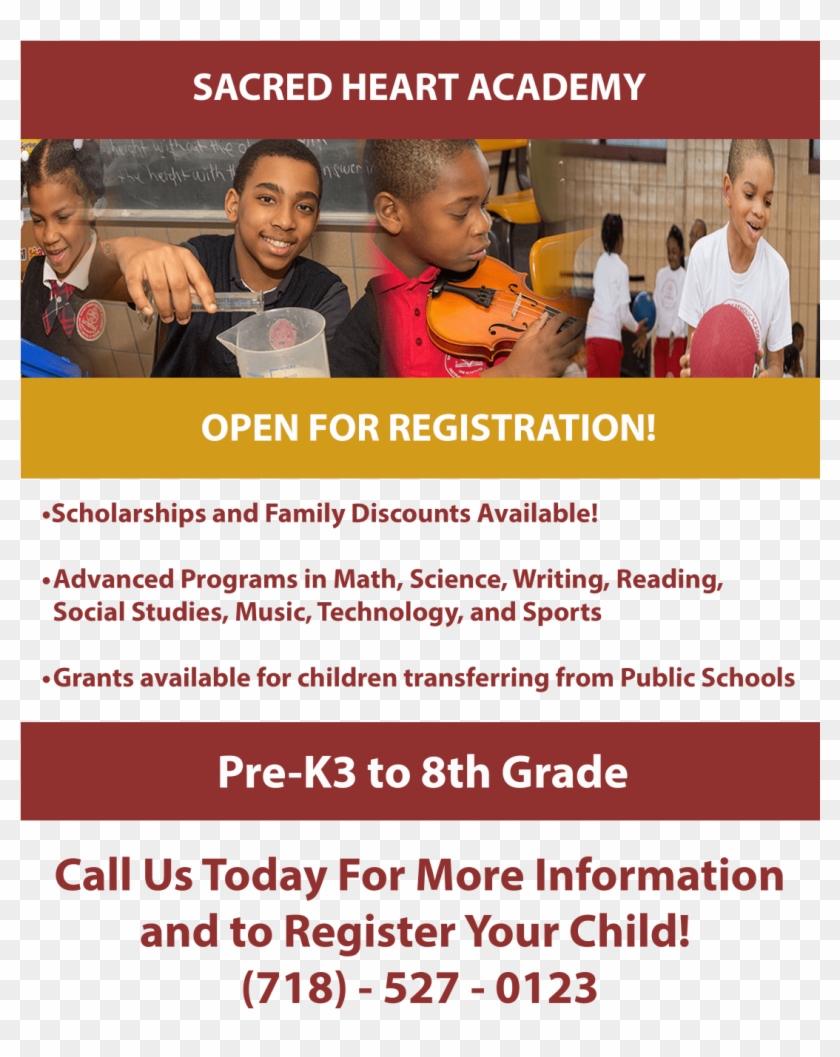 Cropped Shca Registration Flyer Dk - Flyer Clipart