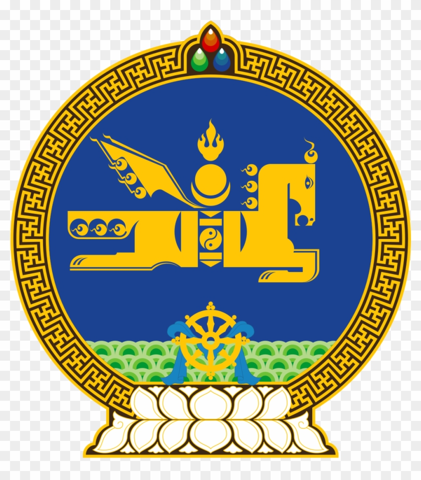 State Emblem Of Mongolia - Embassy Of Mongolia Logo Clipart
