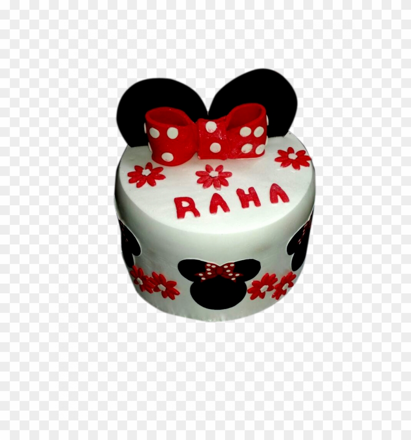 Medium Size Of Minnie Mouse Cake 2 Kg Ndash Letorta - Birthday Cake Clipart #5430900