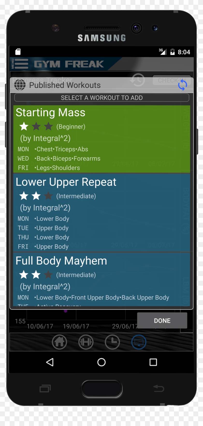 Gym Freak - Smartphone Clipart #5431044