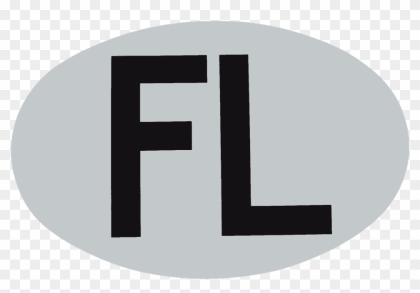 Fl International Vehicle Registration Oval - Registration Fl Clipart #5431468