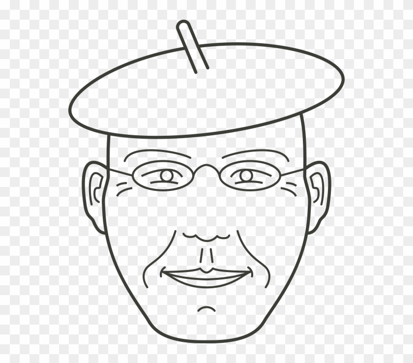 Behind Each Of These Images Are A Thousand And One - Line Art Clipart #5431665