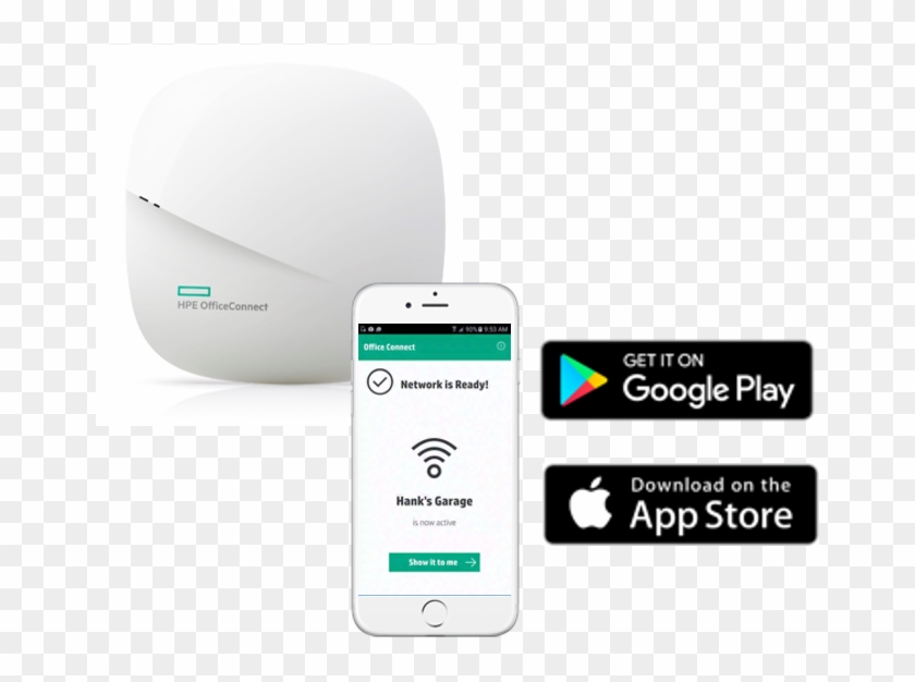 New Hpe Officeconnect Oc20 Access Points Are The Optimal - App Store Buttons Png Clipart #5431668