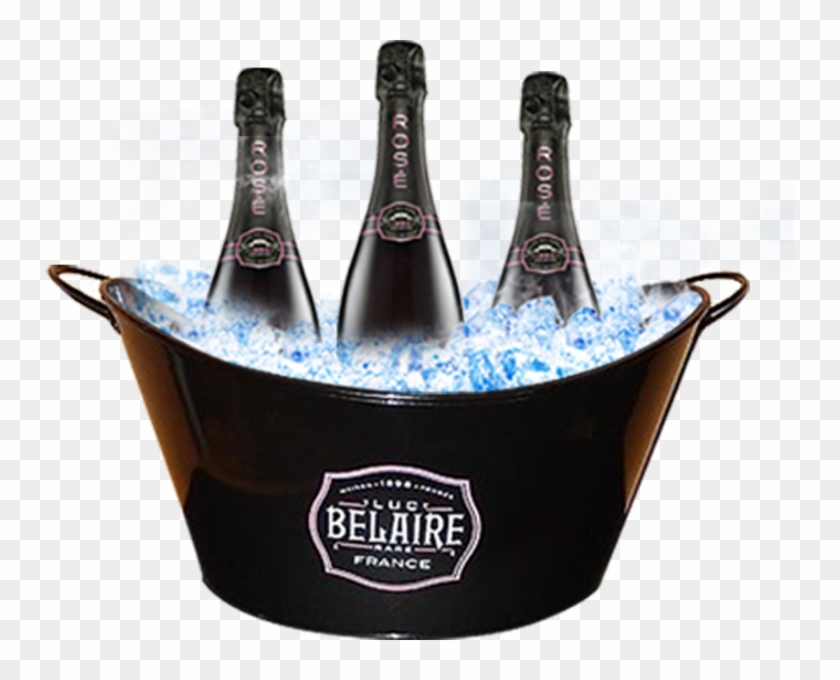 Belaire Bucket - Luc Belaire Rare Rose Sparkling Wine Clipart #5431774