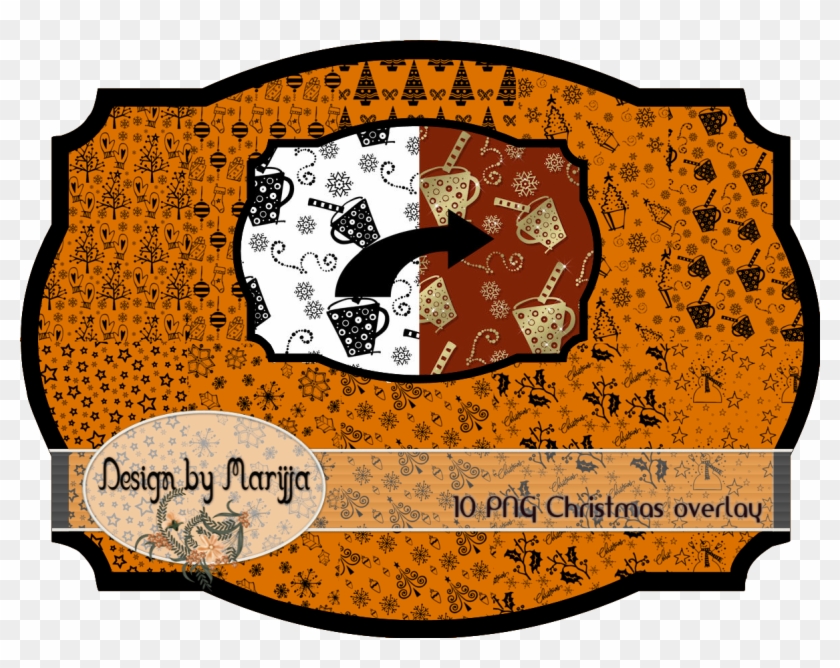 ~~10 Png Christmas Pattern Overlay Clipart