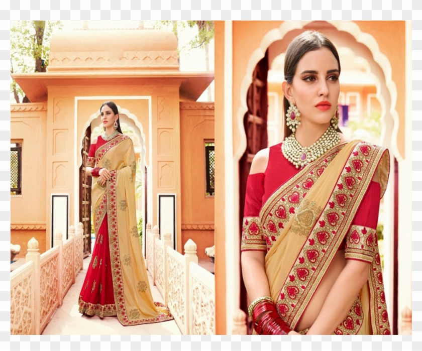 Mb Golden Red Mid Half - Bride Clipart