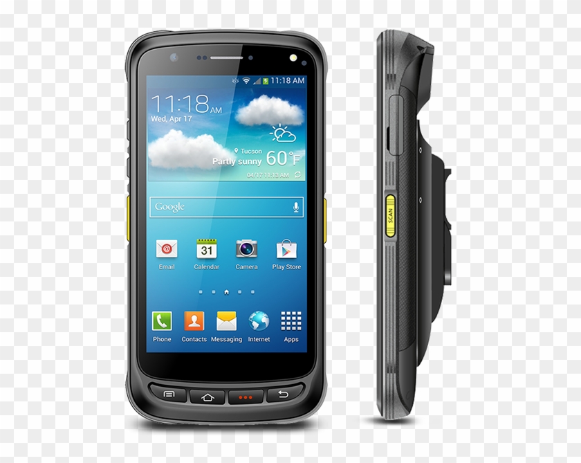 Accurate Fingerprint Reading, Reliable Identity Verification - Chainway C71 Clipart