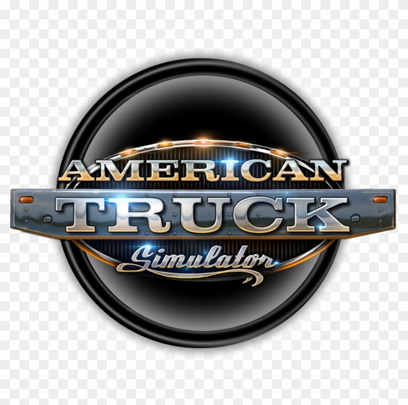 American Truck Simulator Logo Png , Png Download - Emblem Clipart #5432411