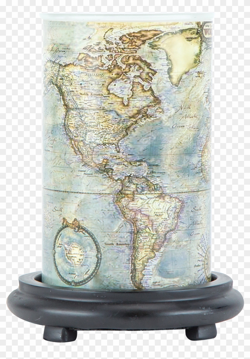 Map Simmering Light - Atlas Clipart #5432537