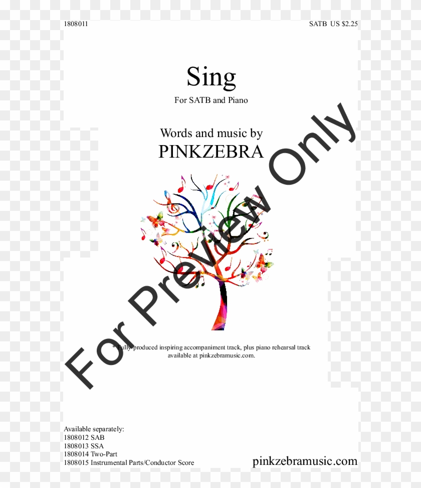 Click To Expand Sing Thumbnail - Graphic Design Clipart #5432736