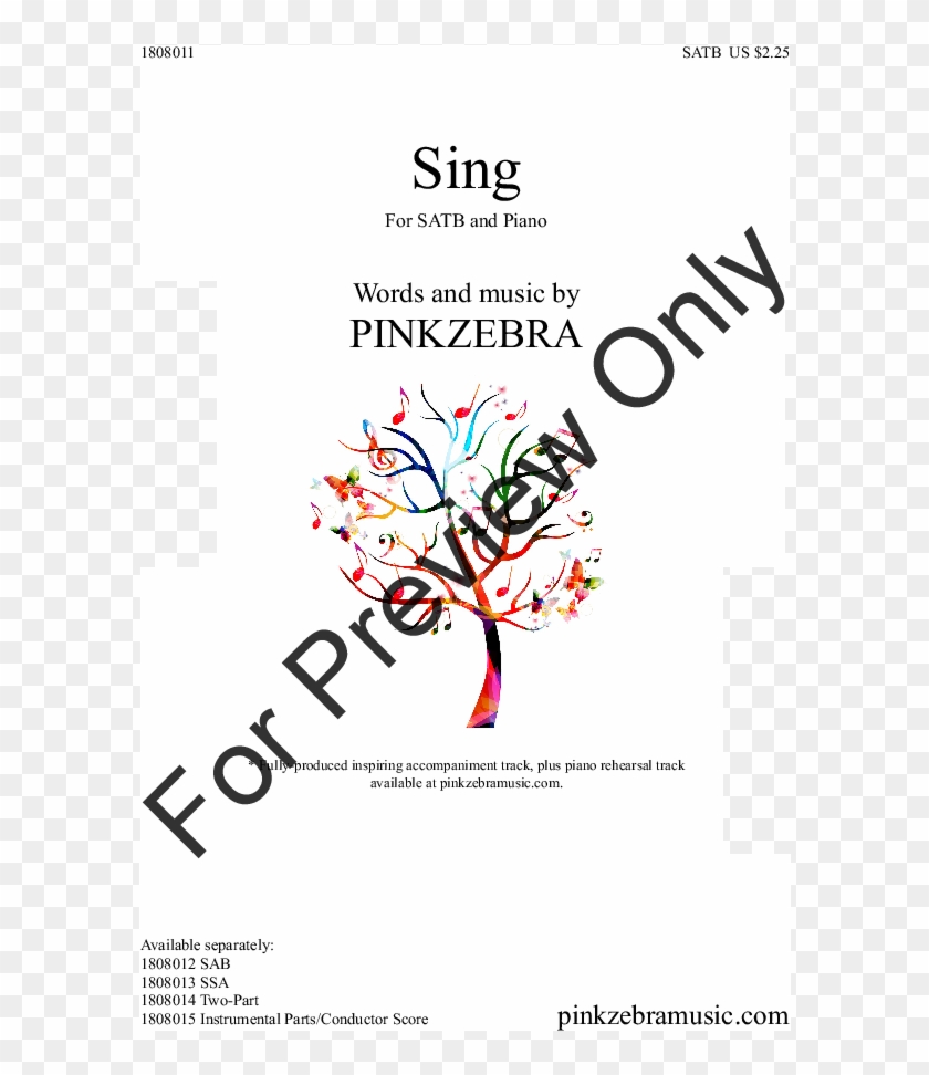 Click To Expand Sing Thumbnail - Graphic Design Clipart