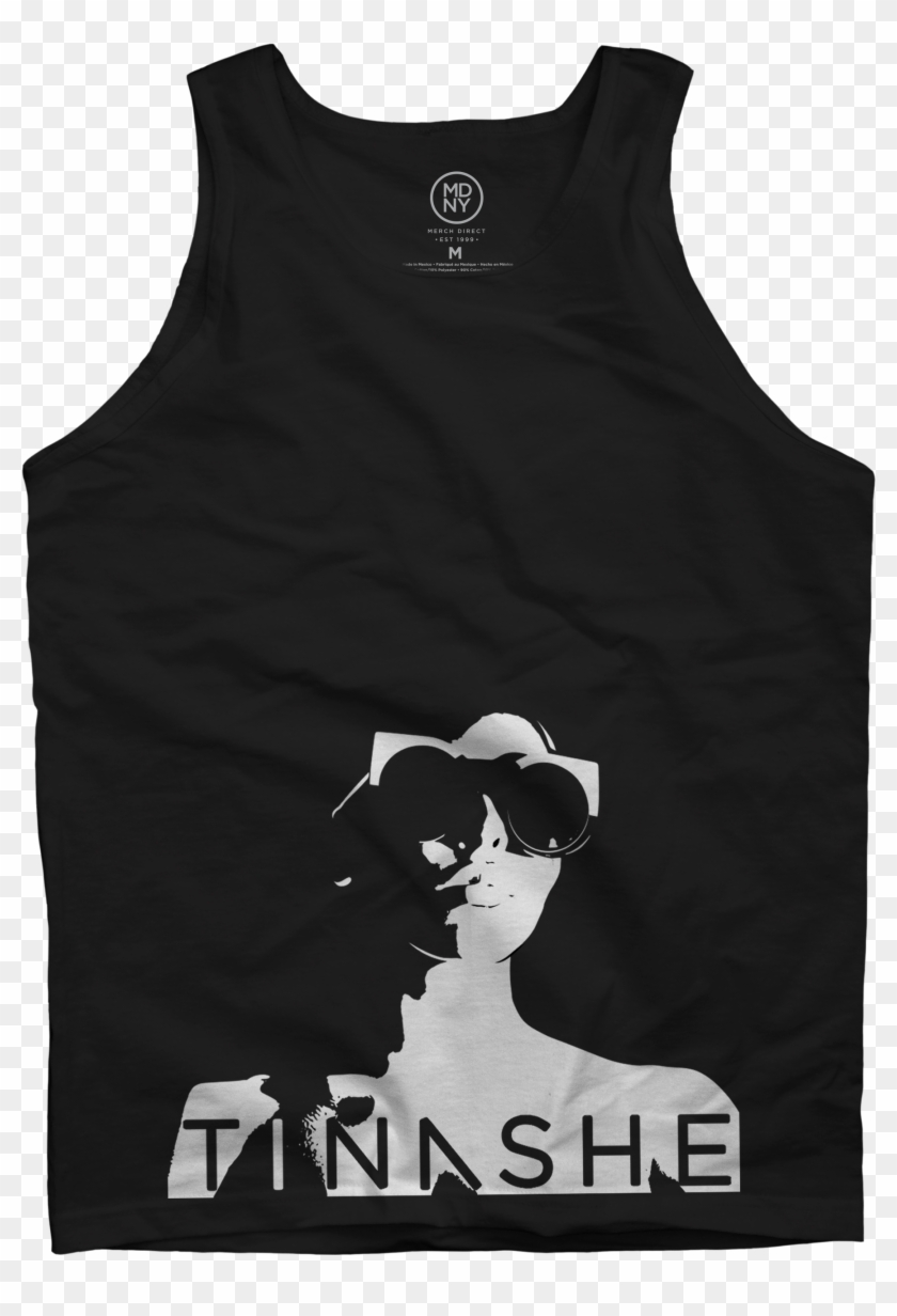 Sunglasses B&w Black Tank Top $25 - Active Tank Clipart