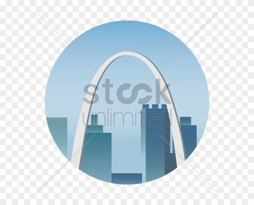 The Gateway Arch V矢量图形 - Arch Clipart #5433138