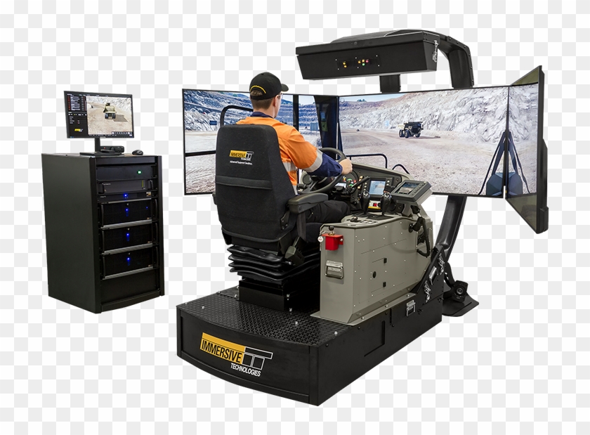 Lx3 Medium Fidelity Simulator With Truck Conversion - Simulador De Maquinaria Pesada Clipart #5433330