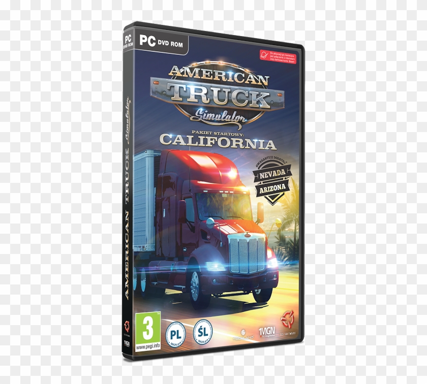 Gra American Truck Simulator Pc - American Truck Simulator Clipart #5433393