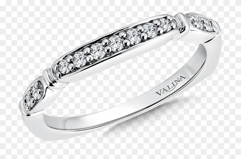 Valina Wedding Band - Pre-engagement Ring Clipart #5434164