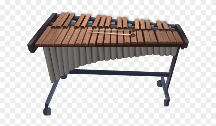 Xylophone Clipart Marimba - Xylophone Transparent - Png Download