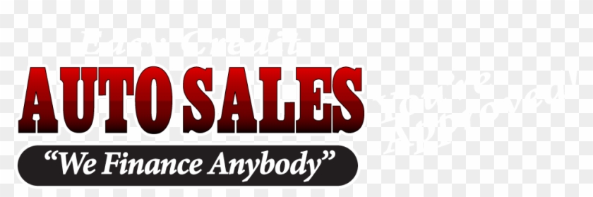 Easy Credit Auto Sales - Graphics Clipart #5434744