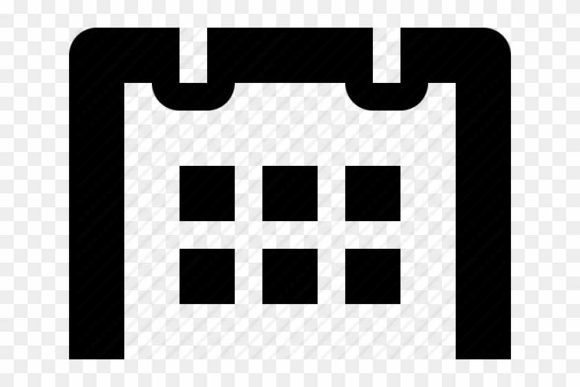 Calendar Icons Black And White - Calendar Loader Gif Clipart #5435095