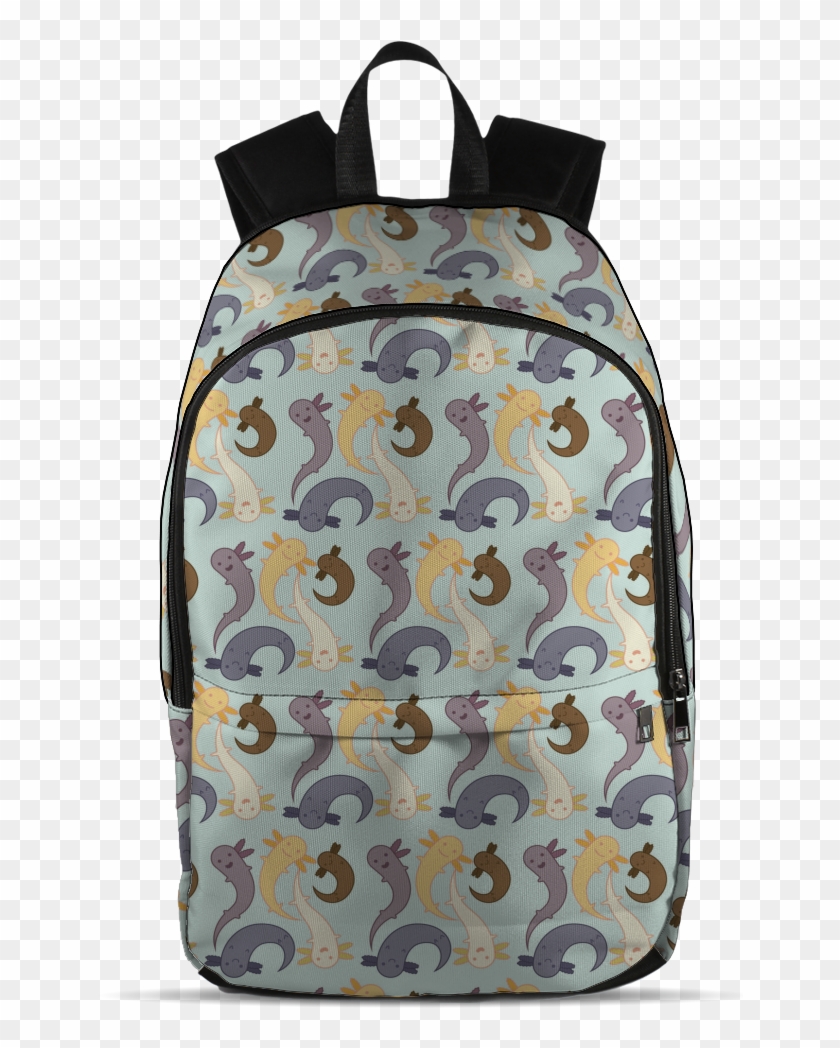 Axolotl Backpack - Backpack Clipart