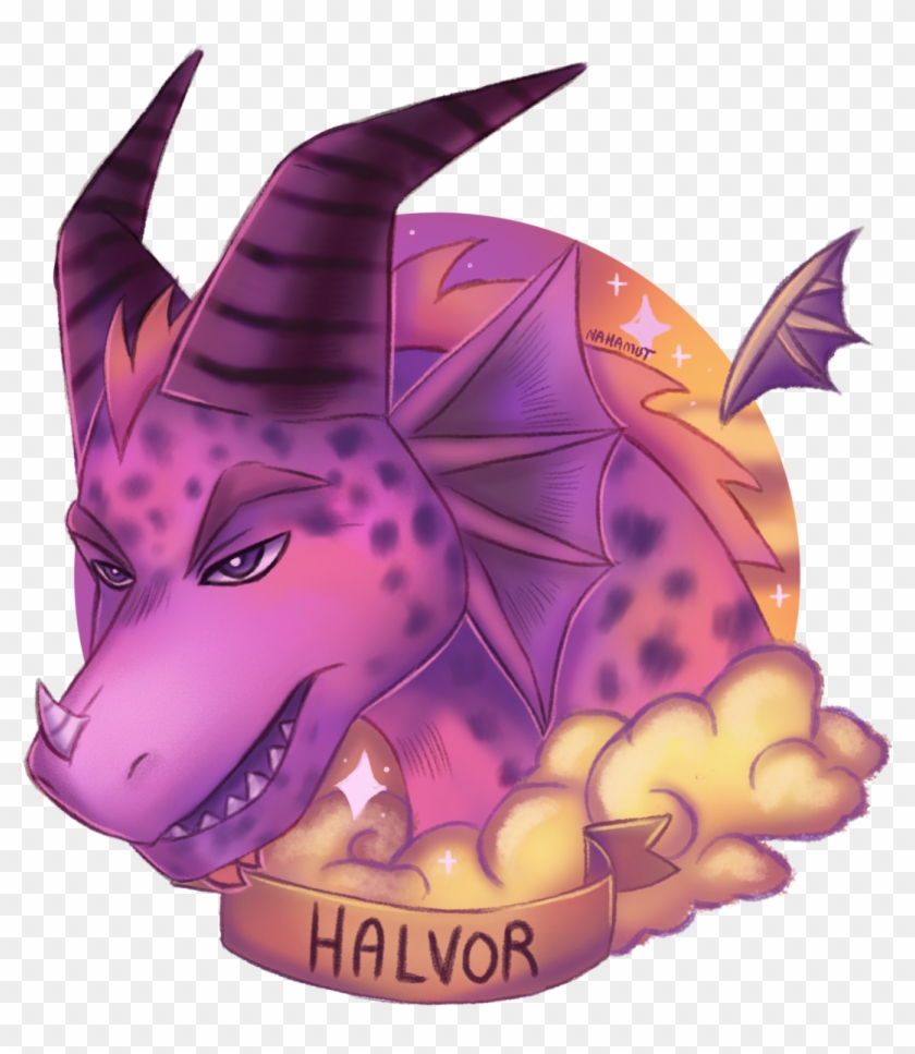 Flame Won't Harm Metal - Spyro The Dragon Halvor Clipart #5435322