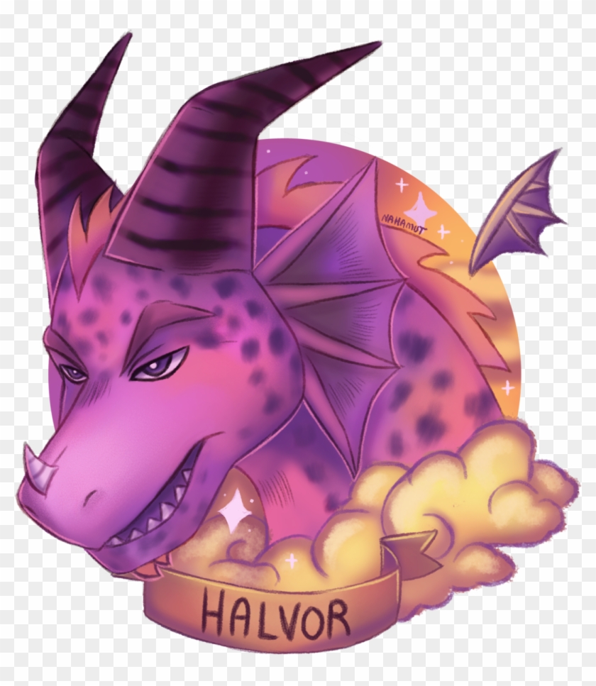 Flame Won't Harm Metal - Spyro The Dragon Halvor Clipart