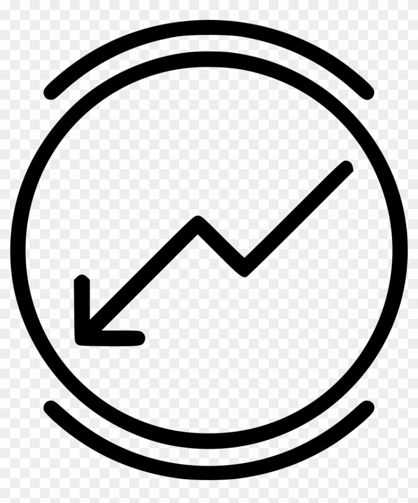 Decrease Report Circle Round Arrow Comments - St Oliver Plunkett Fc Clipart #5435329