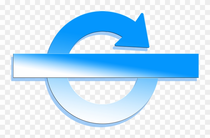 Arrows Round District Renewal Thing Isolated Form - Emblem Clipart