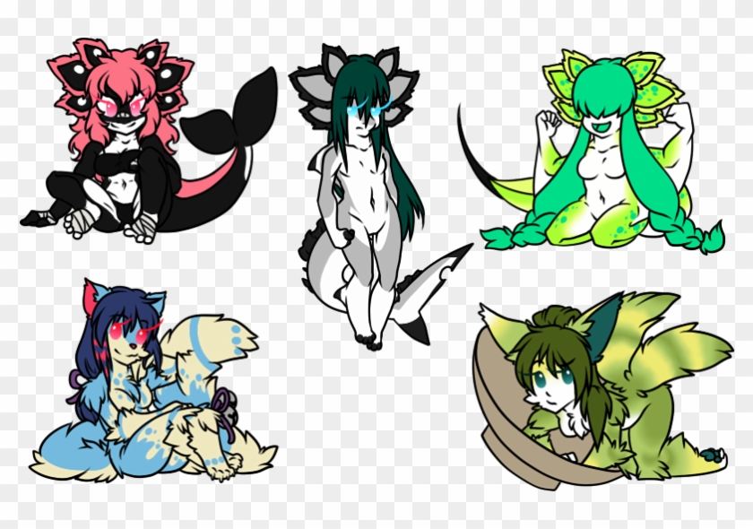 Axolotls And Tea - Cartoon Clipart #5435888