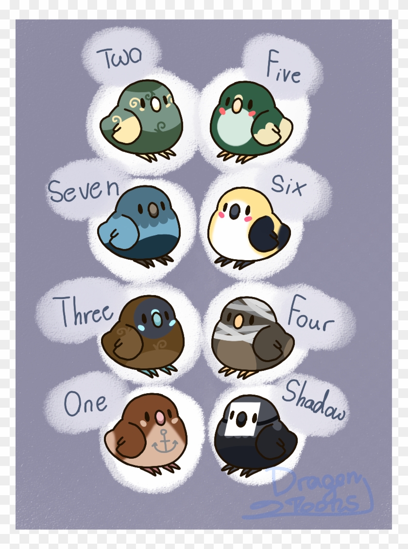 Little Bird Nightmares > - Seven Little Nightmares Fanart Clipart