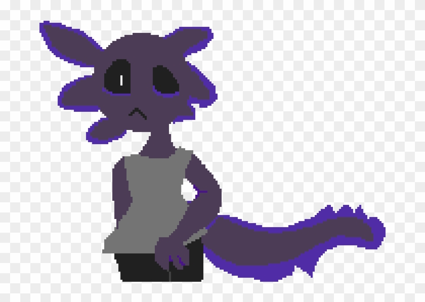 Oliver The Axolotl - Cartoon Clipart #5436267